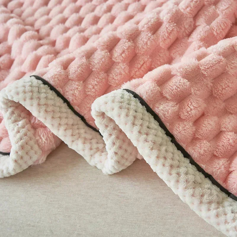 Avelena | TurtleVelvet | Herbstliche Flanell-Decke