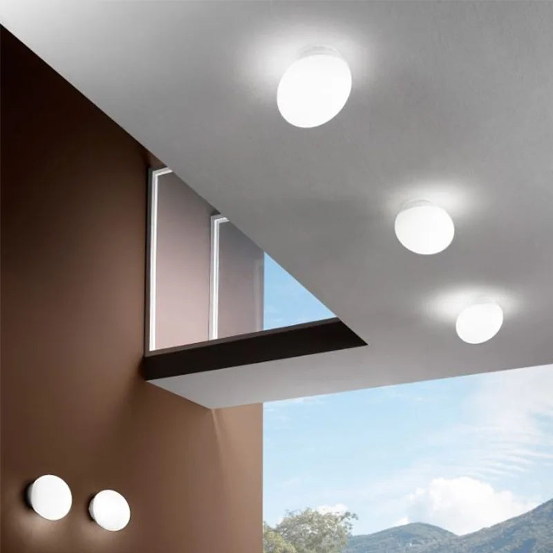 Avelena | VivaGlow – Elegante weiße Deckenlampe für moderne Innenräume