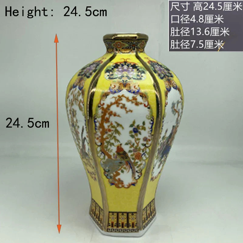 Avelena | Antiker königlicher chinesischer Porzellanvasen