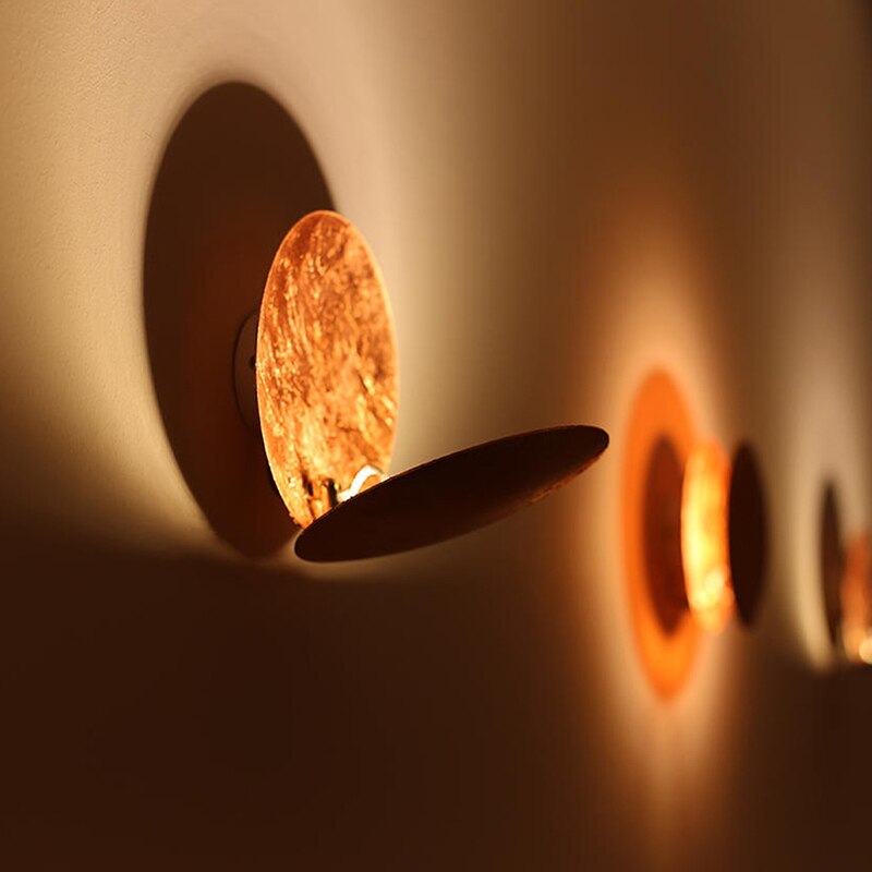 Avelena | SolGlow Sonnenfinsternis LED-Wandleuchte | Modernes Stimmungslicht | Elegante Wandlampe für Wohnzimmer & Schlafzimmer