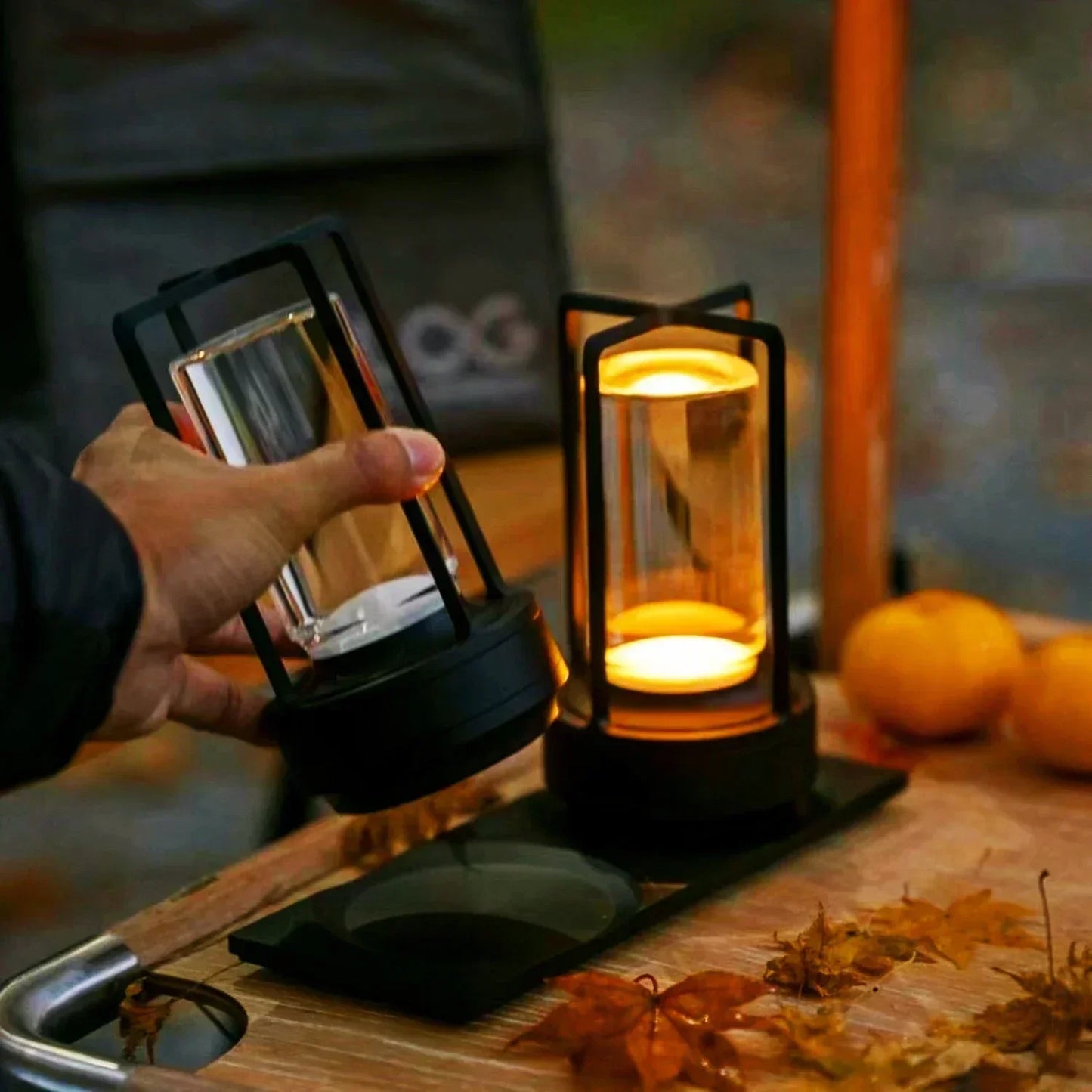 Avelena | Wiederaufladbare Drahtlose LuxusGlow Tischlampe - Elegante Drahtlose Lampe für Jede Stimmung