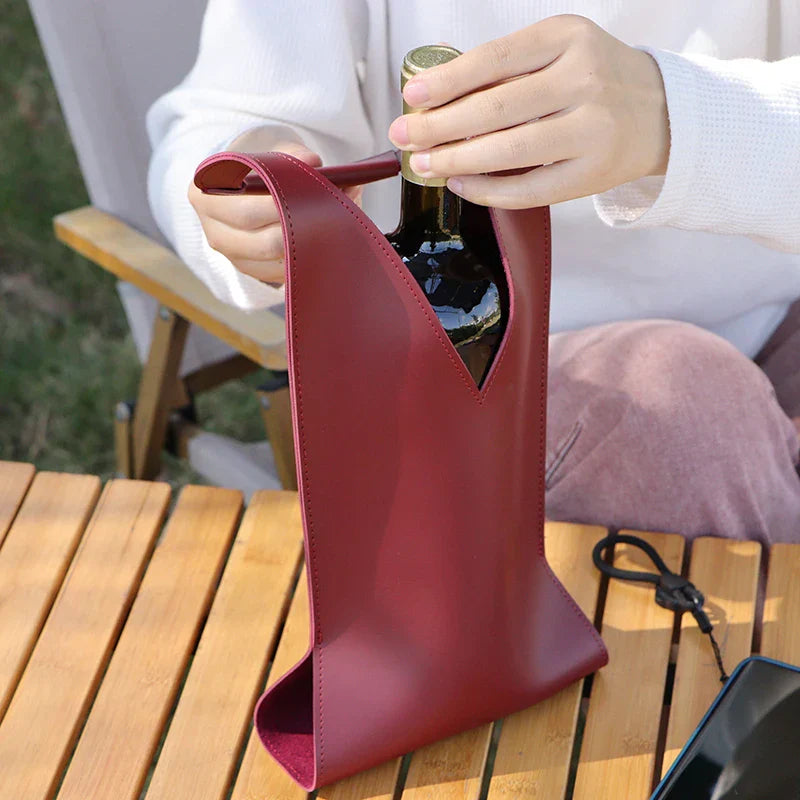 Avelena | Weinliebhaber Leder Tote
