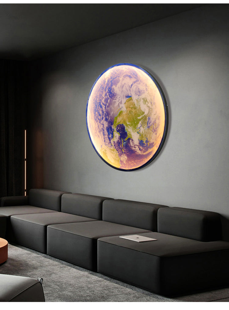 Avelena | 3D LED Mond oder Erde Decken- oder Wandlampe (3 Stile) 24CM-80CM