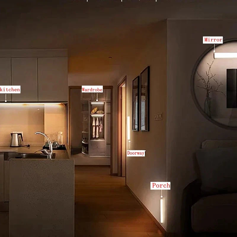 Avelena | USB wiederaufladbare Bewegungsmelderlampe