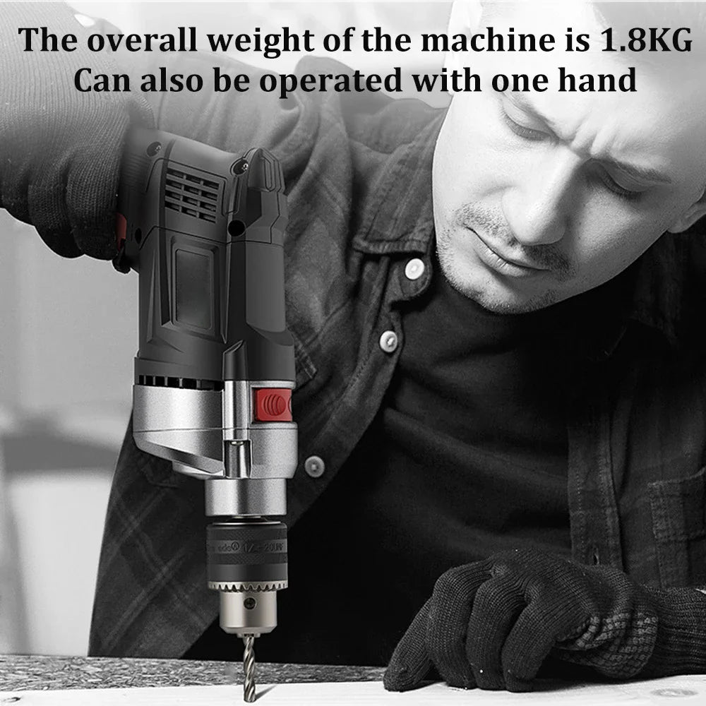 Avelena | 780W Elektrischer Hammer & Bohrer mit variabler Geschwindigkeit – DrillForce