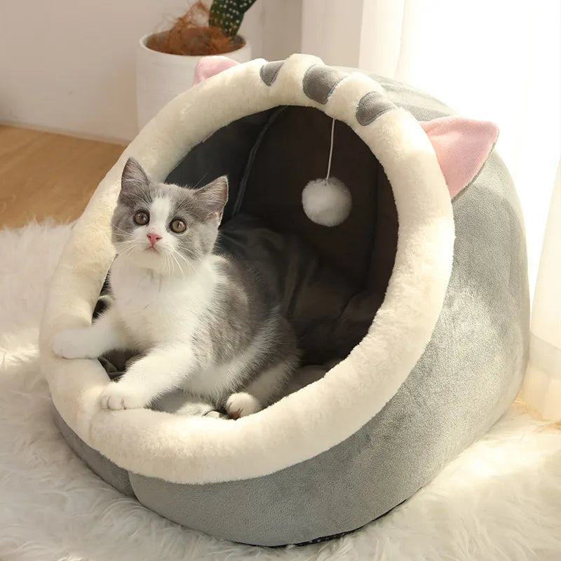 Avelena | Zelt Höhlenbett für Katzen und kleine Hunde