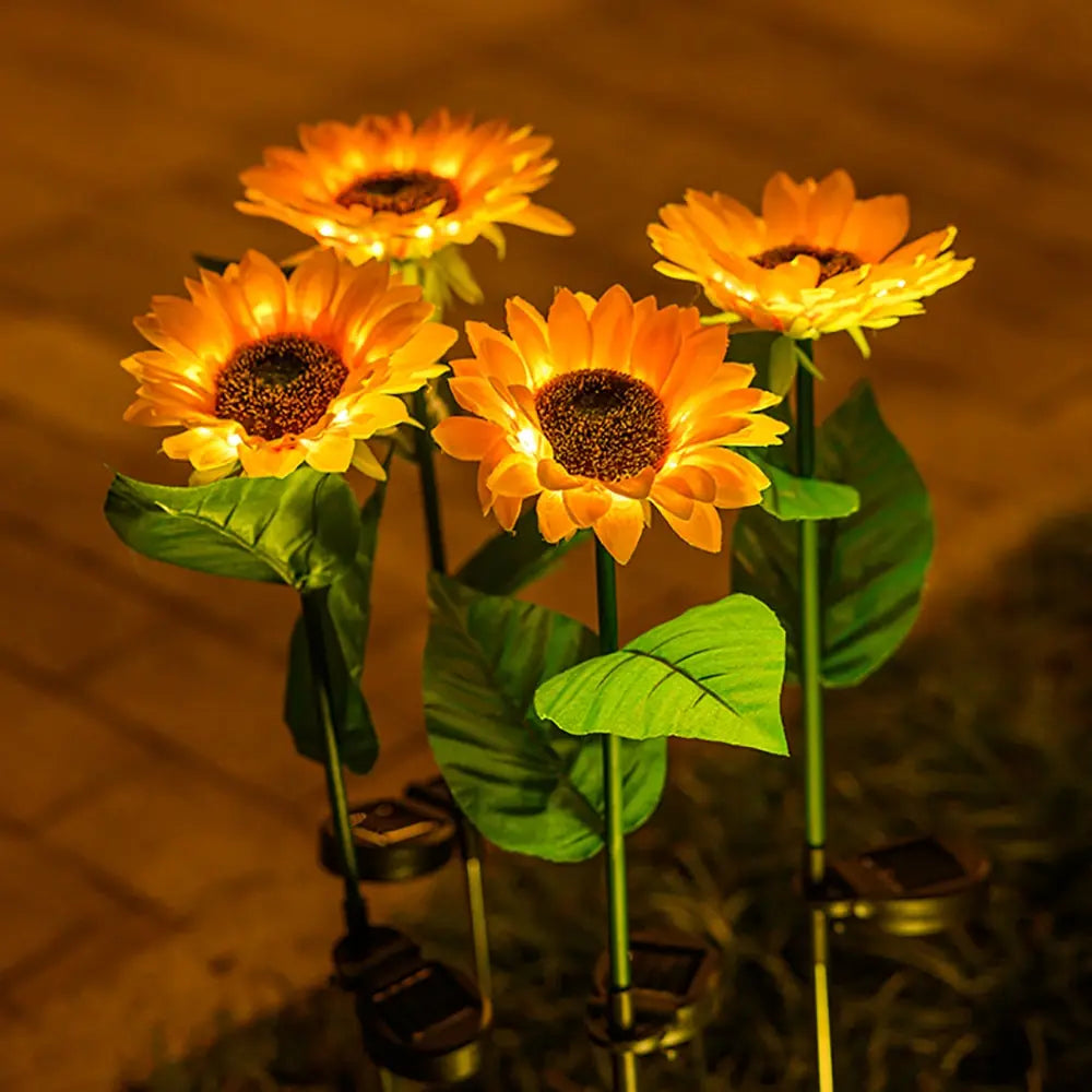 Avelena | Wasserdichte Solar-Sonnenblumenlampe für Garten & Terrasse