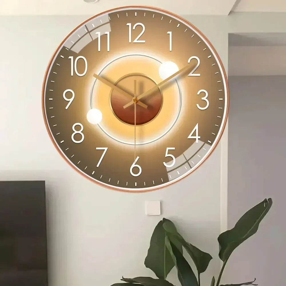 Avelena | SilentTime – Digitale Wanduhr im klassischen Stil