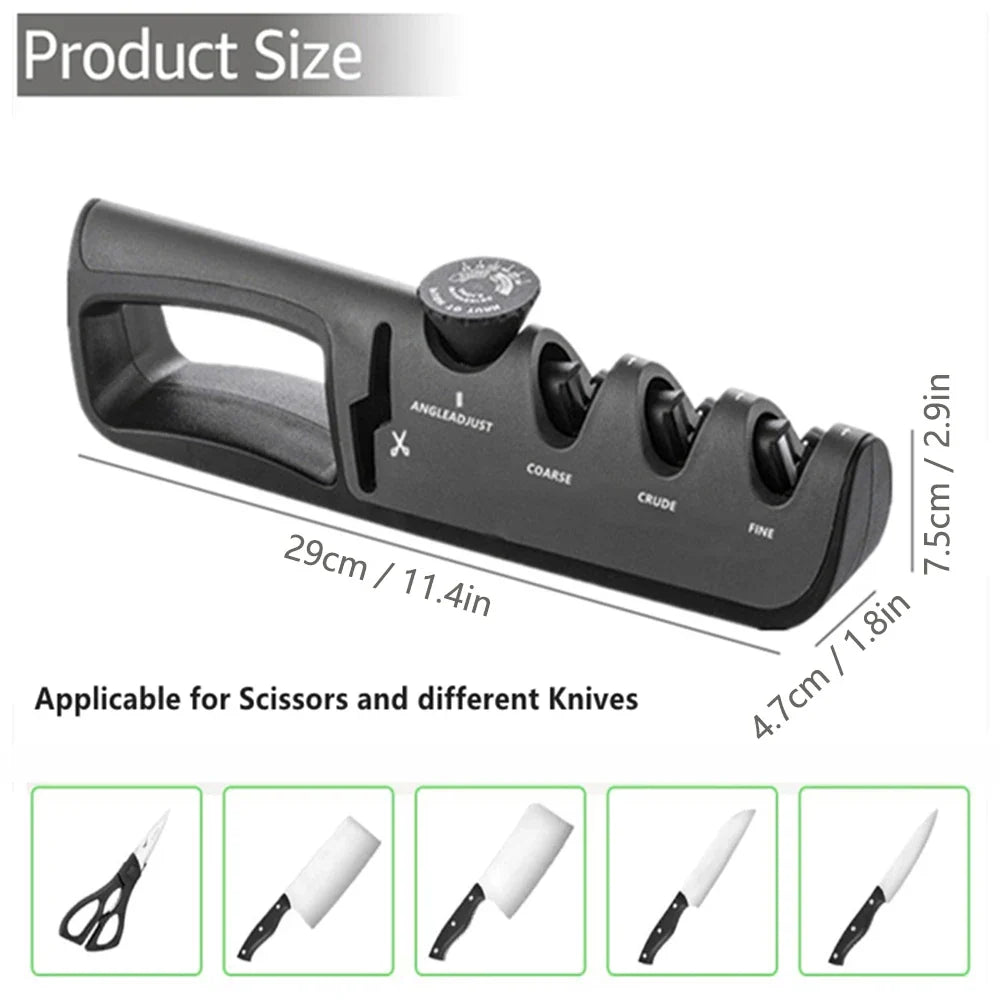 Avelena | 4-in-1 Professioneller Messerschärfer (1+1 Gratis) - EdgeSharp