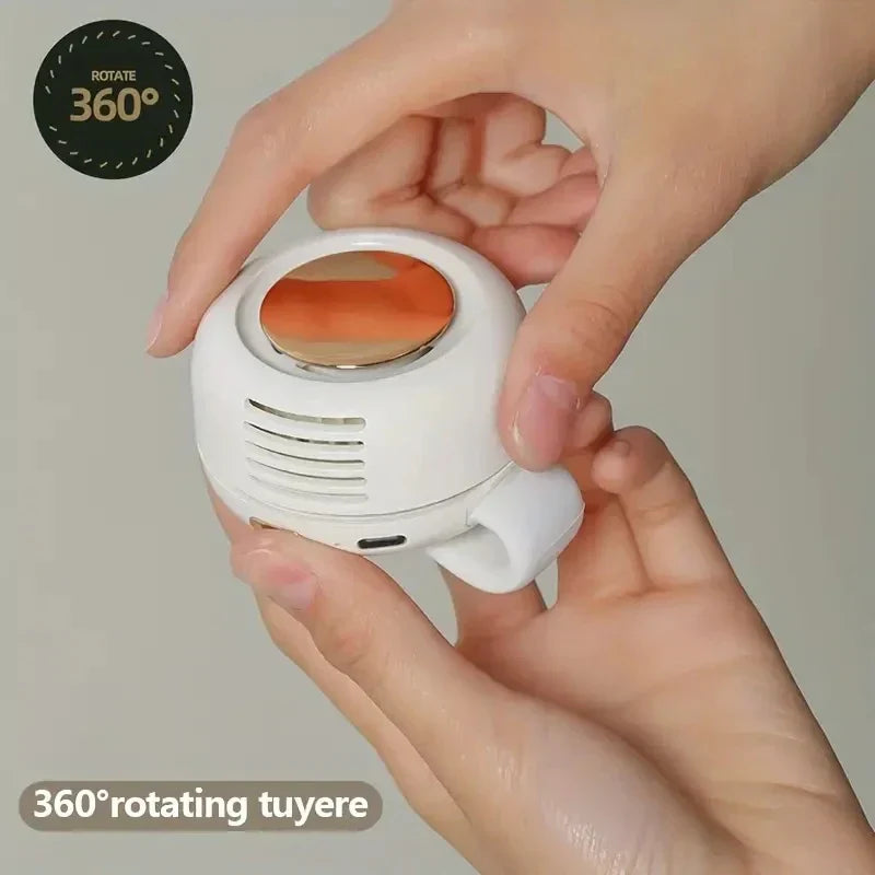 Avelena | Silenca ClipFan | Mini-Ventilator Ohne Rotor | Ultra-Leise & USB-C | Für Kinderwagen & Reisen
