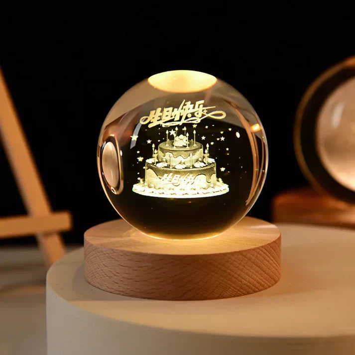 Avelena | 3d-kristall-nachtlichter – einzigartige geschenke für alle anlässe