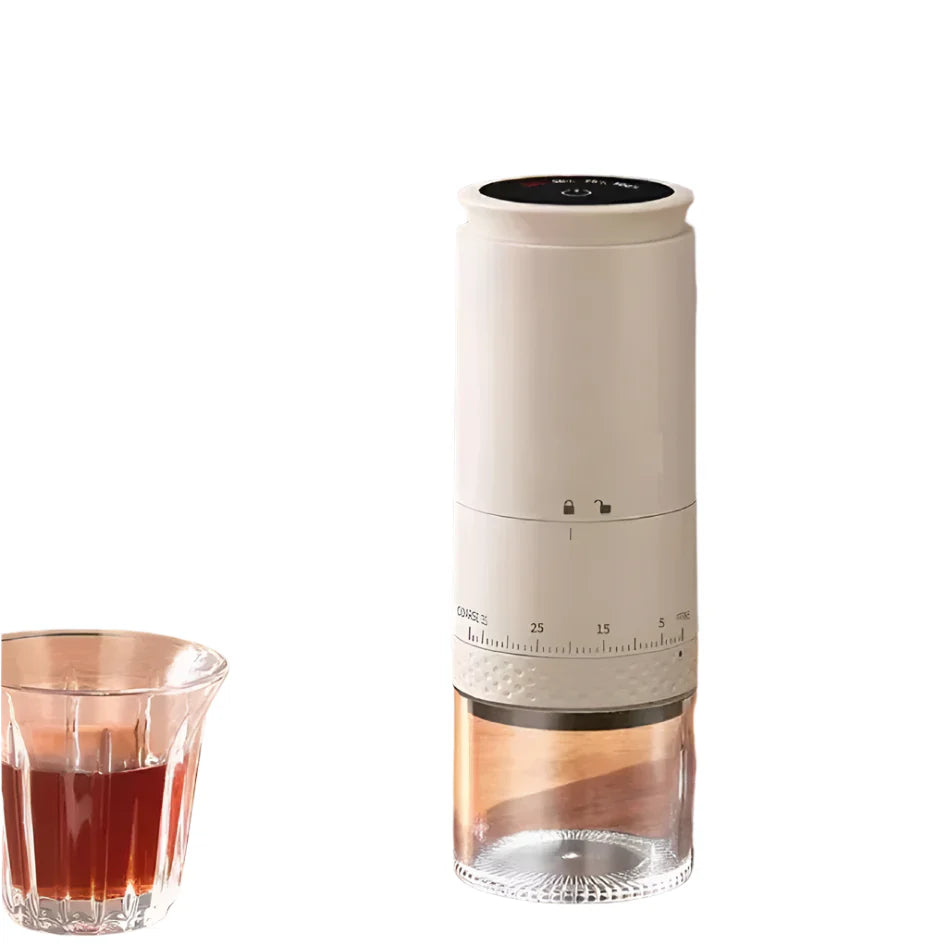 Avelena | Tragbare Elektrische Kaffeemühle Mit Einstellbarem Mahlgrad