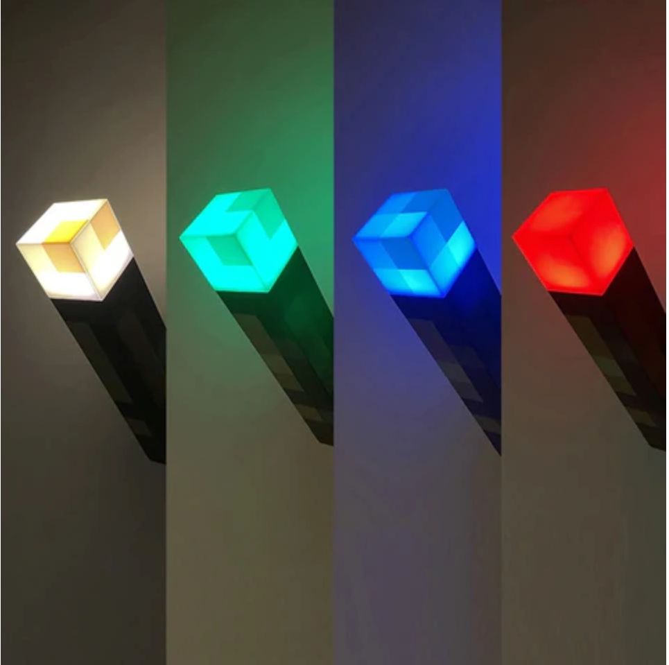 Avelena | Spielzeuglampe Minecraft-Lichttaschenlampe für dein Zuhause