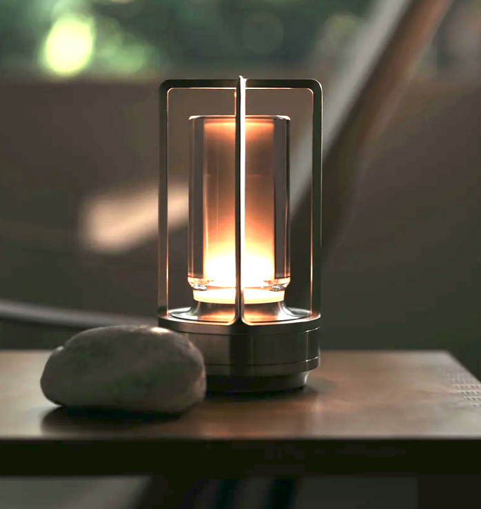 Avelena | Wiederaufladbare Drahtlose LuxusGlow Tischlampe - Elegante Drahtlose Lampe für Jede Stimmung