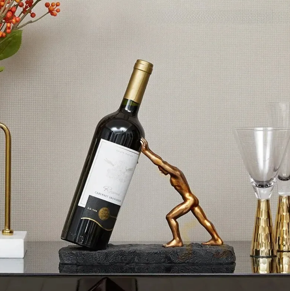 Avelena | Weinflaschenhalter - VinoLux - Premium Design - Luxuriöser Blickfang