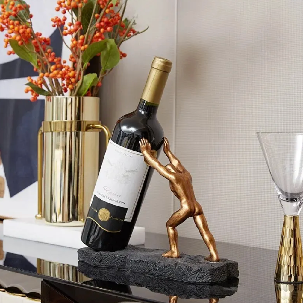 Avelena | Weinflaschenhalter - VinoLux - Premium Design - Luxuriöser Blickfang