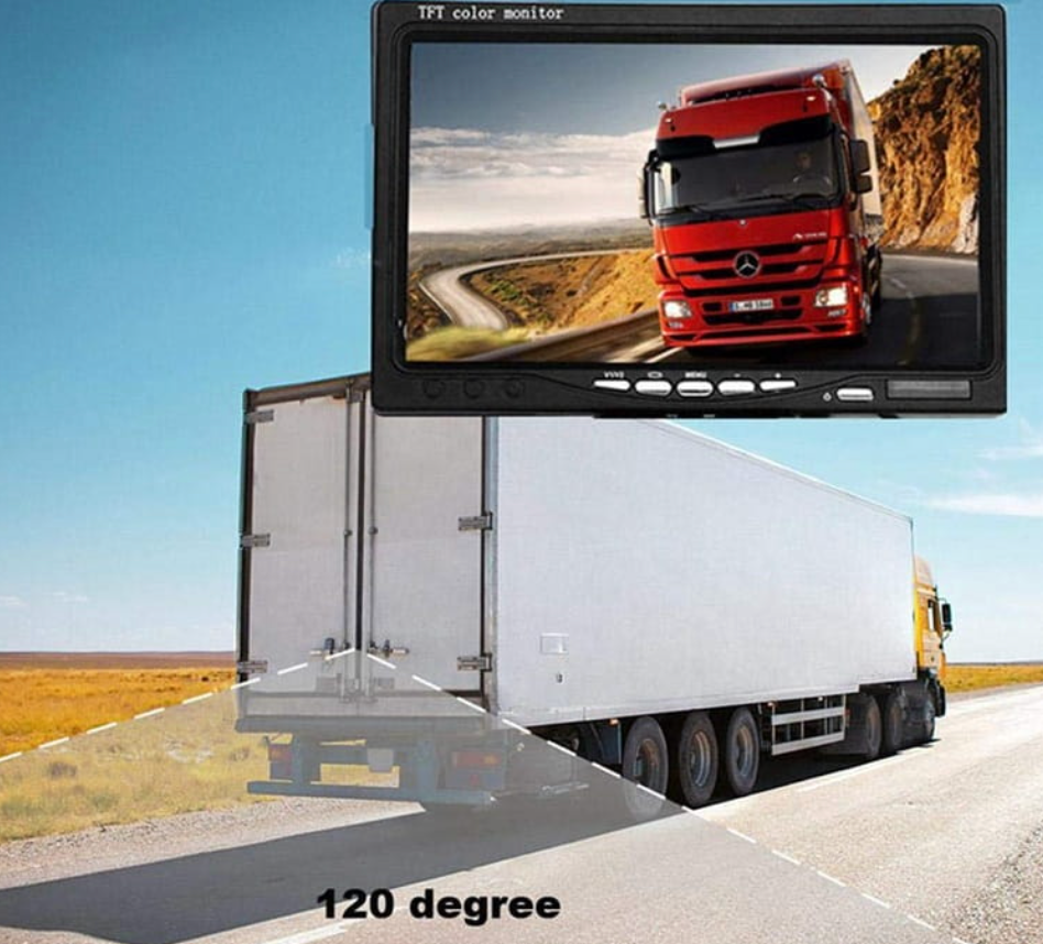 Avelena | Wohnmobil Anhänger Truck Drahtloses Rückfahrkamera-System mit 7" Bildschirm und Weitwinkelansicht