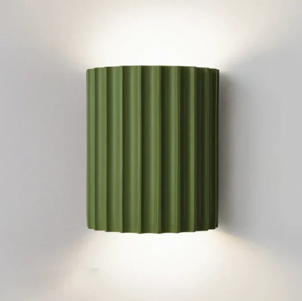 Avelena | Zeitgenössische Harzwandlampe | Beidseitige Lichtdiffusion & Ideal für moderne Wohnräume, Schlafzimmer, Flure