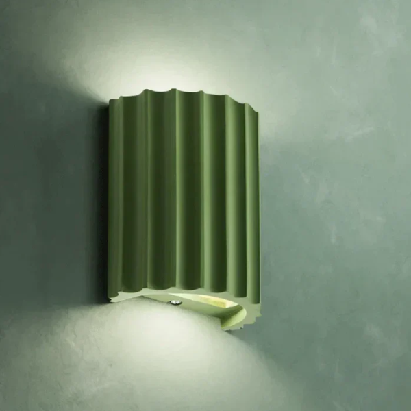 Avelena | Zeitgenössische Harzwandlampe | Beidseitige Lichtdiffusion & Ideal für moderne Wohnräume, Schlafzimmer, Flure