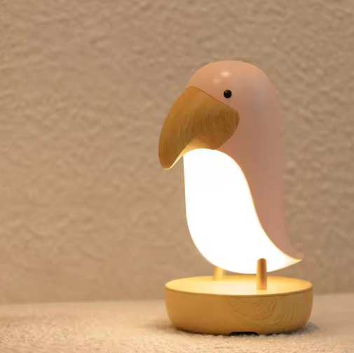 Avelena | Wiederaufladbare Nachtlampe im Vogel-Design