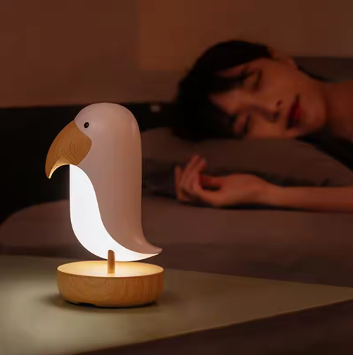 Avelena | Wiederaufladbare Nachtlampe im Vogel-Design