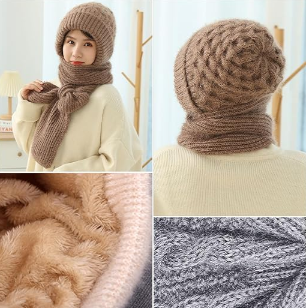 Avelena | Warmer 2in1 Hauben Schal