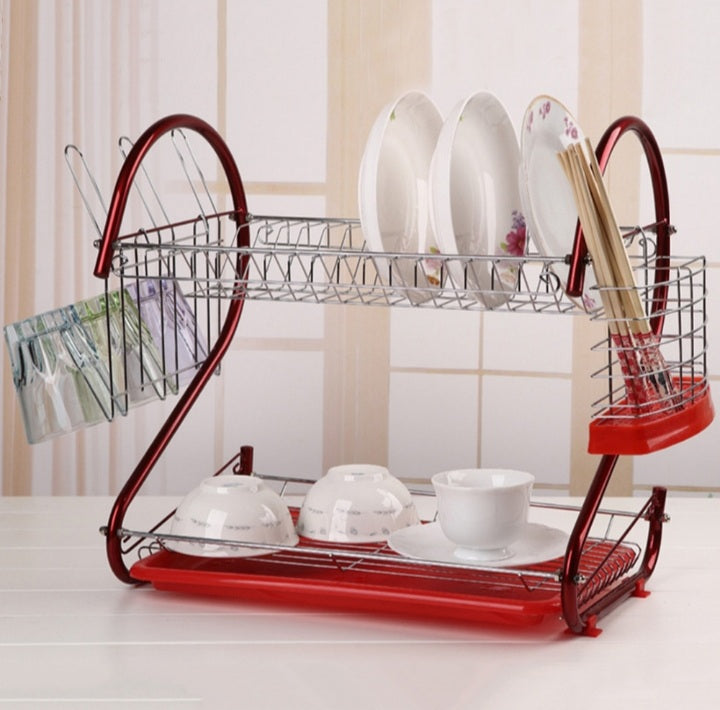 Avelena | 2 Layered Coated Dishracks