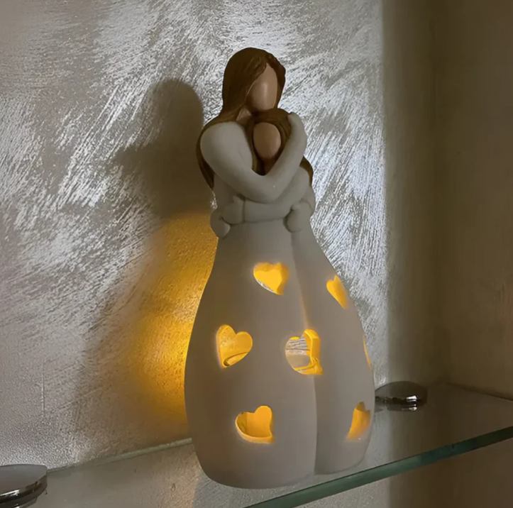 Avelena | Symbolischer Mutter-und-Kind-Kerzenständer