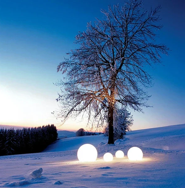 Avelena | Runde Gartenlampe