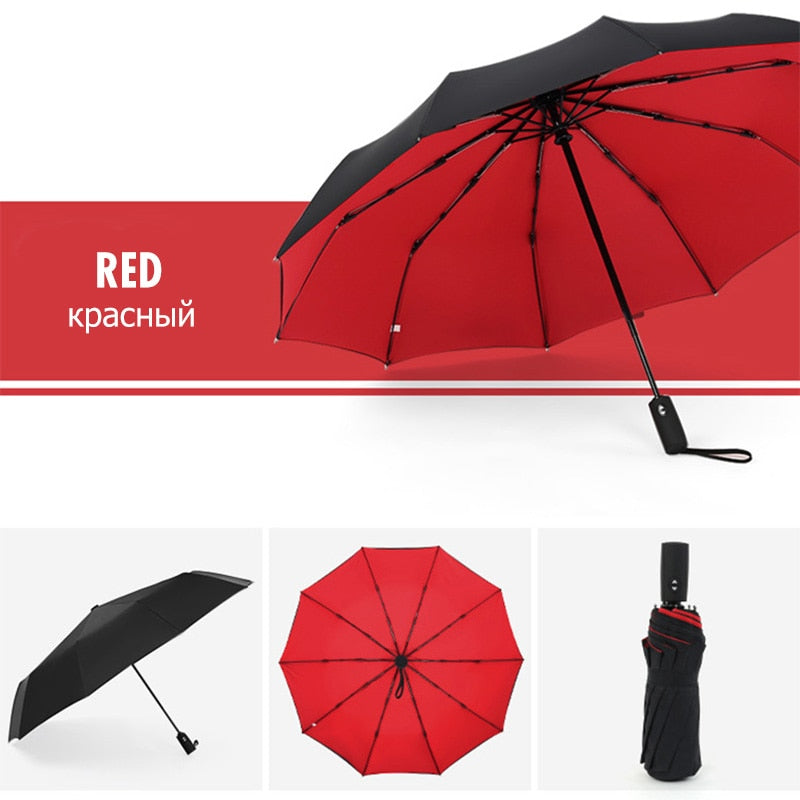 Avelena | AeroRain | Kompakt Regenschirm für stürmische Tage