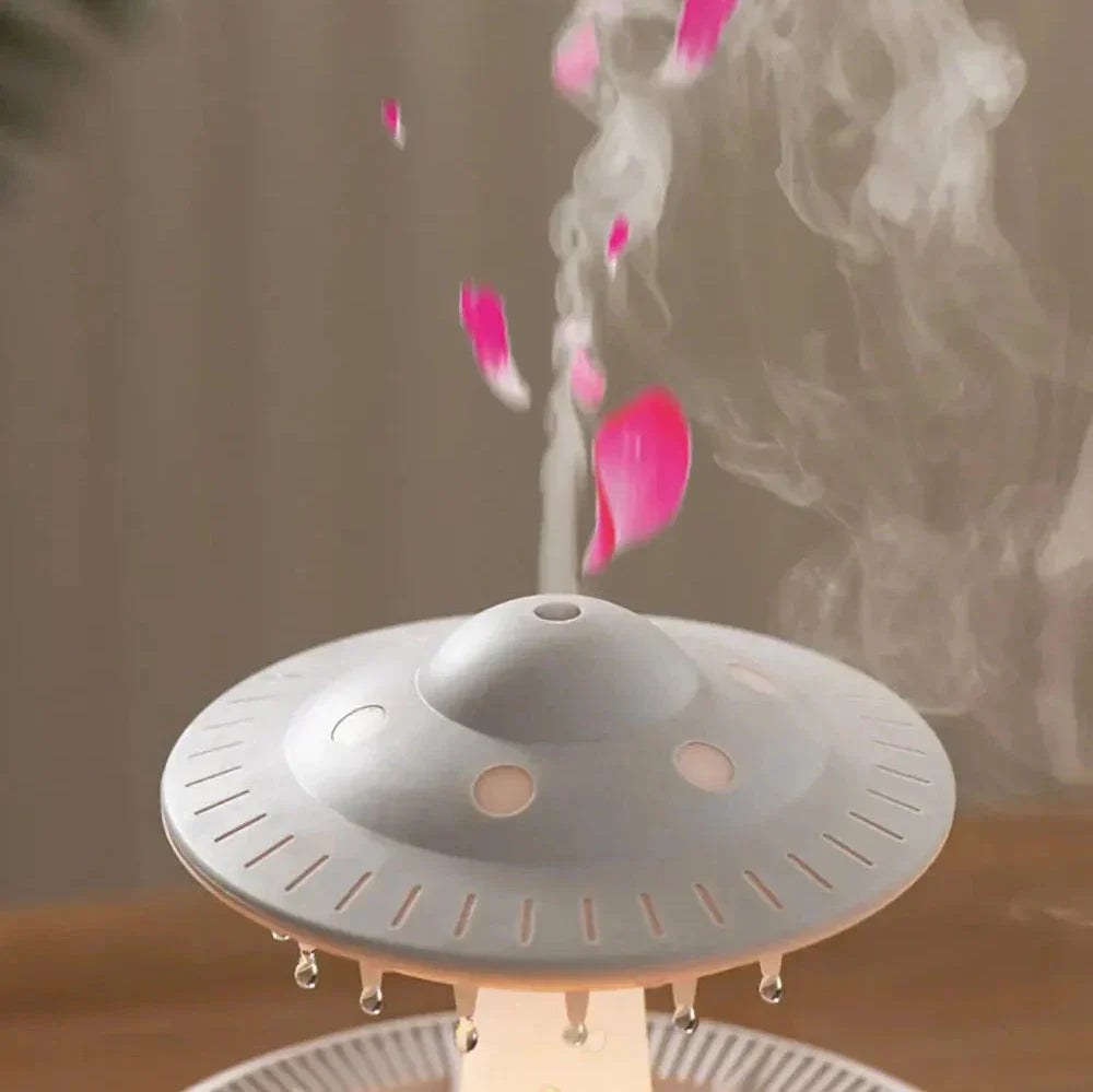 Avelena | UFO Luftbefeuchter | Ultraschall Aromatherapie Diffuser mit Fernbedienung - Grosven