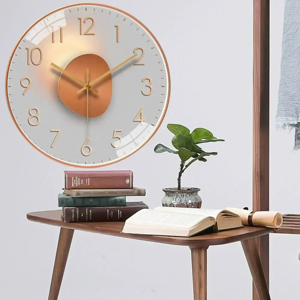 Avelena | SilentTime – Digitale Wanduhr im klassischen Stil