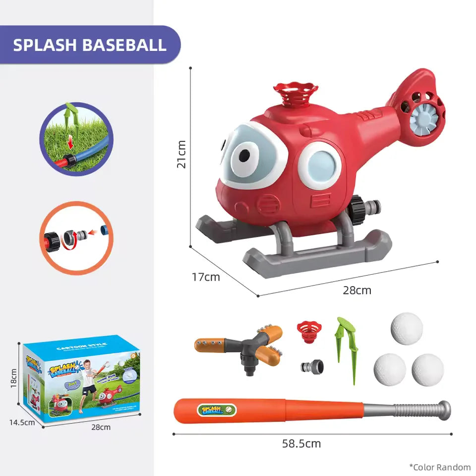 Avelena | SplashSlugger – Baseball trifft Wasserspaß im Garten
