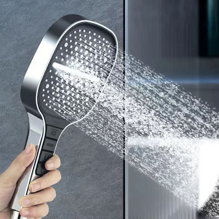 Avelena | AQUAGLOW – LED-Duschkopf mit Spa-Effekt & 3-Strahlfunktionen