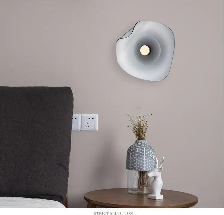 Avelena | ClearAura - Schlanke Glas Wandlampe