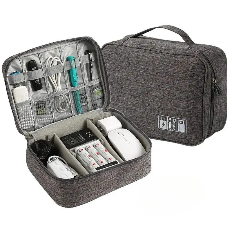 Avelena | TascaFlex Organizer | Reise-Kabeltasche & Gadget-Case | Wasserabweisend & Vielseitig | Oxford-Gewebe