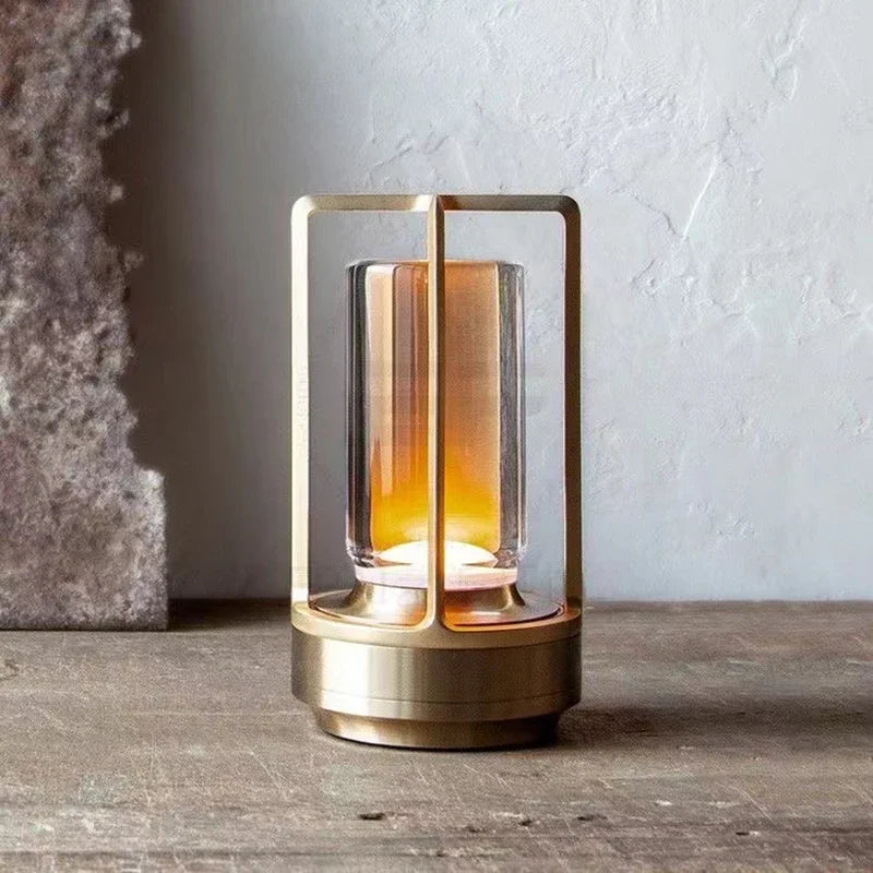 Avelena | Wiederaufladbare Drahtlose LuxusGlow Tischlampe - Elegante Drahtlose Lampe für Jede Stimmung