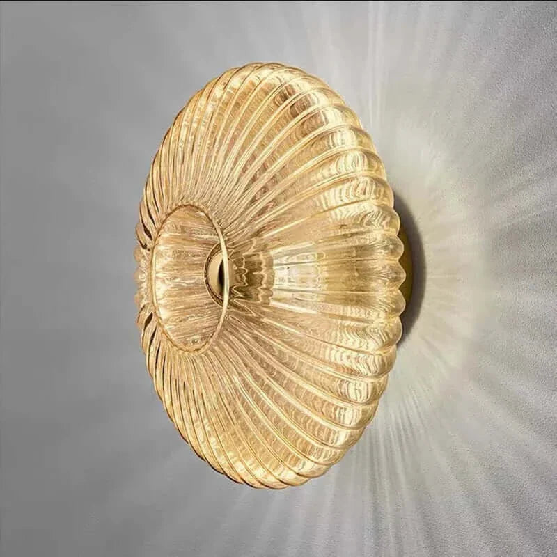 Avelena | Strahlende moderne Glaswandlampe