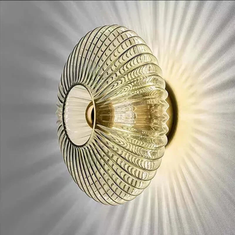Avelena | Strahlende moderne Glaswandlampe