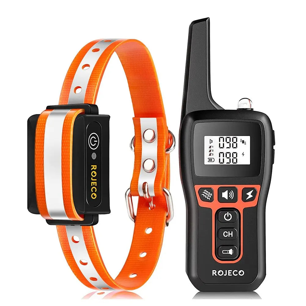 Avelena | 1000m wasserdichtes Hundetraining Halsband | Wiederaufladbar, Fernbedienung & verstellbar für kleine, mittlere und große Hunde