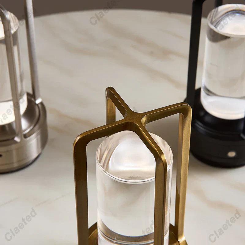 Avelena | Wiederaufladbare Drahtlose LuxusGlow Tischlampe - Elegante Drahtlose Lampe für Jede Stimmung