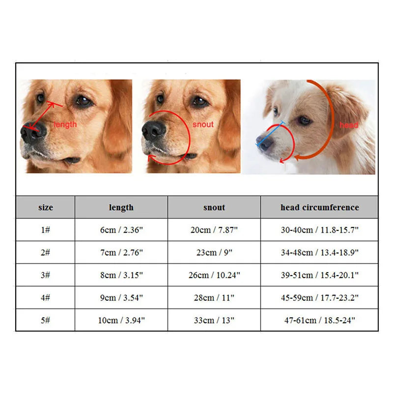 Avelena | Verstellbarer Silikon Hundemaulkorb