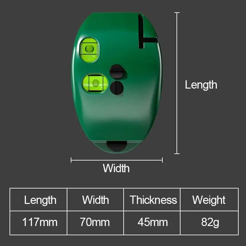 Avelena | Rechter Winkel Präzisions Digital Laser Wasserwaage