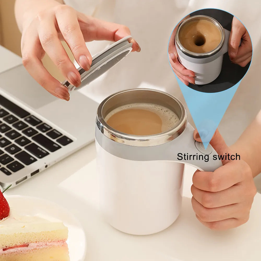 Avelena | Wiederaufladbare selbstrührende Tasse