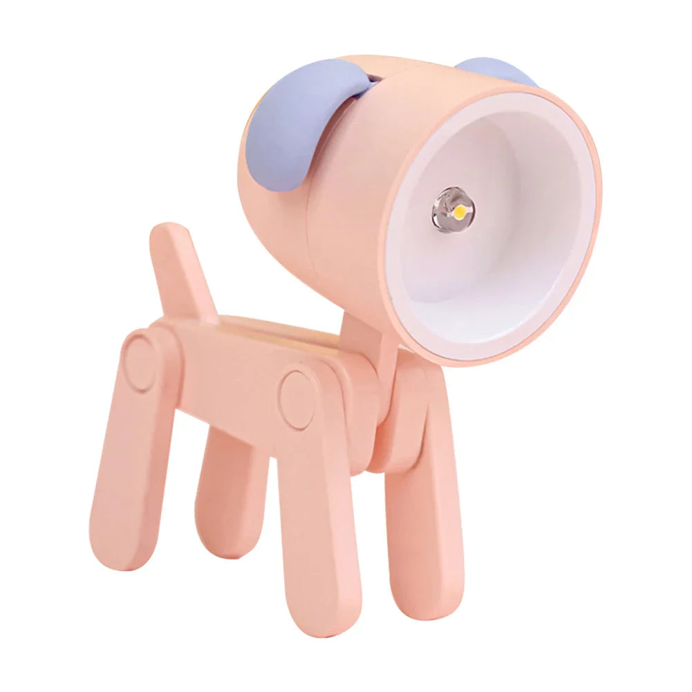 Avelena | Süße LED-Nachtlampe - Mini-Hund, Hirsch, Dinosaurier Falt-Tischlampe für das Kinderzimmer
