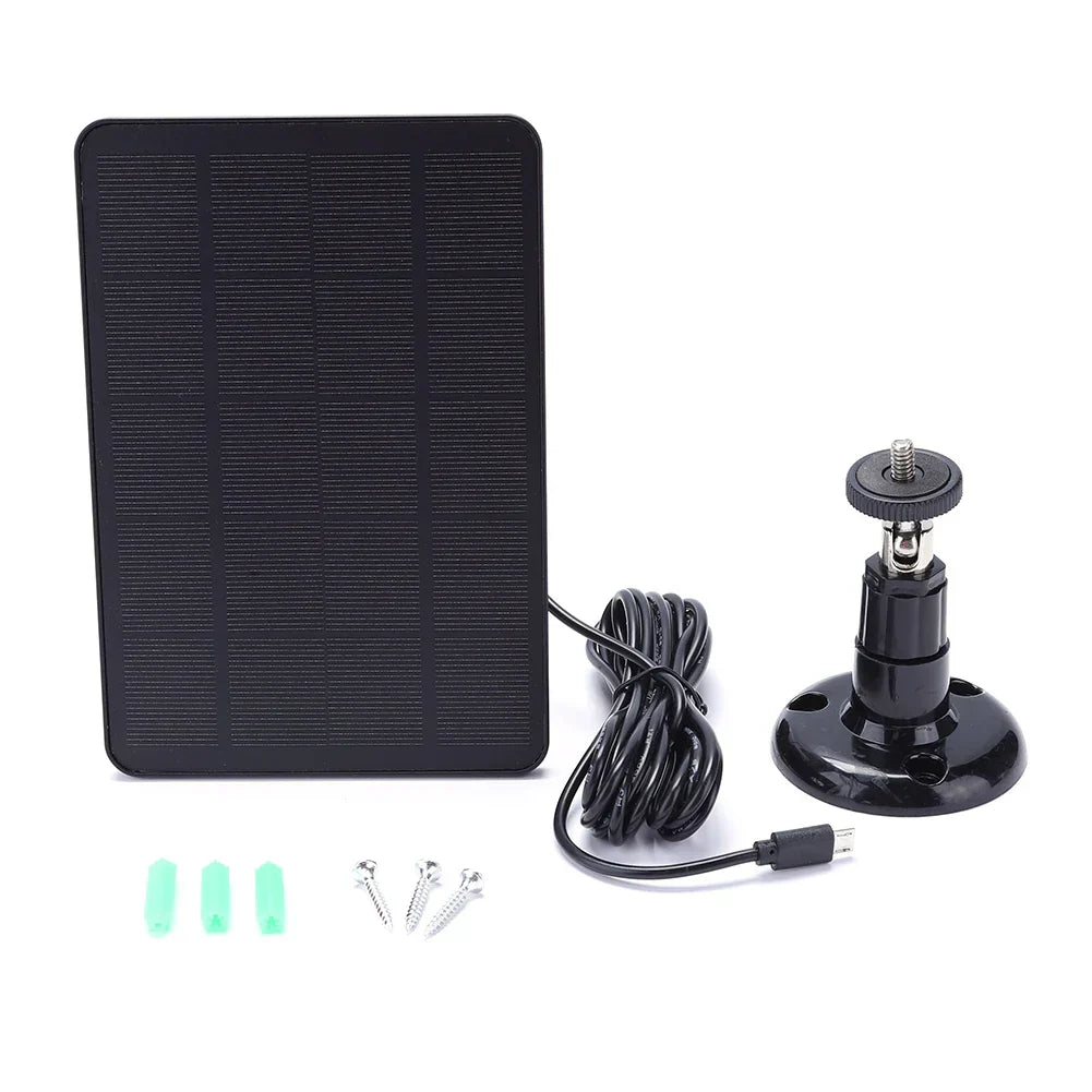 Avelena | Voltaro Solarpanel 10W | Micro-USB | IPX6 Wetterfest | Für Kamera & Lichtsysteme