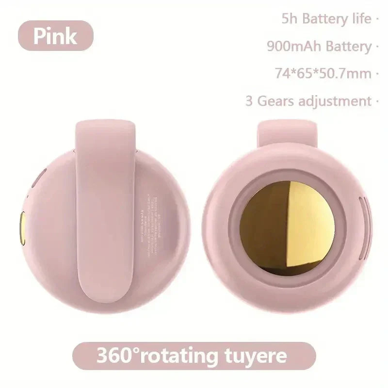 Avelena | Silenca ClipFan | Mini-Ventilator Ohne Rotor | Ultra-Leise & USB-C | Für Kinderwagen & Reisen