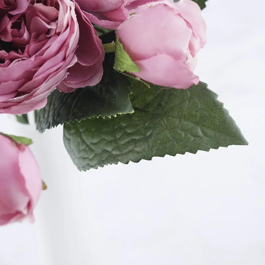 Avelena | Seidige Rose Gypsophila Strauß
