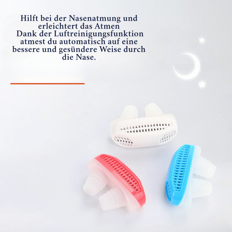 Avelena | Anti-Schnarch- & Luftfiltersystem für besseren Schlaf