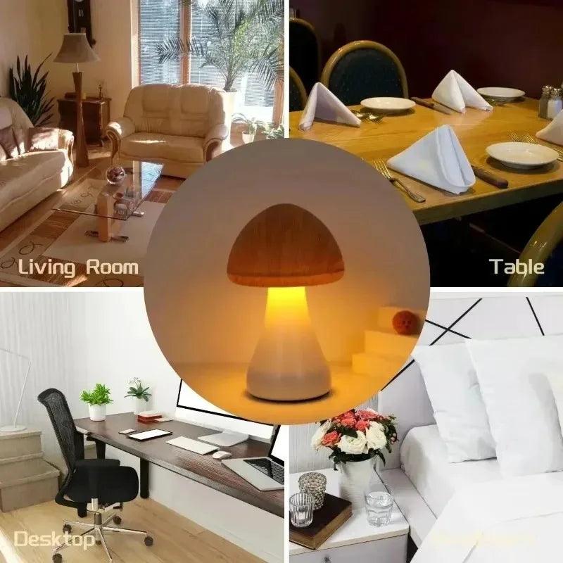 Avelena | ShroomTouch - LED Pilz Nachttischlampe